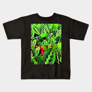 Indoor Plants - Maranta Leuconeura Kids T-Shirt